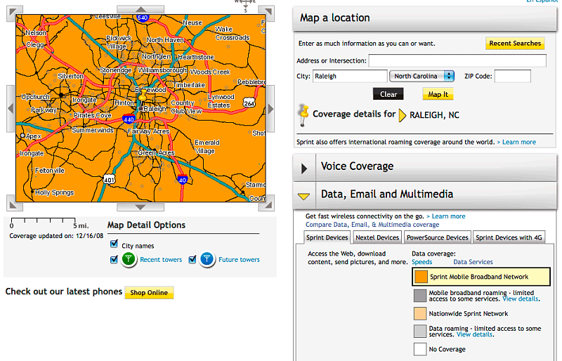 Illustration for article titled Raleigh-Durham 3G Data Test: AT&T, Sprint and Verizon